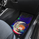 Cute Hinata Haikyuu Love You To The Moon Galaxy Car Mats Nearkii