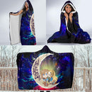 Legend Of Zelda Couple Chibi Couple Love You To The Moon Galaxy Economy Hooded Blanket Nearkii