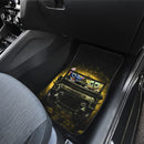 Stitch And Baby Yoda Ride Jeep Moonlight Halloween Funny Car Floor Mats Car Accessories