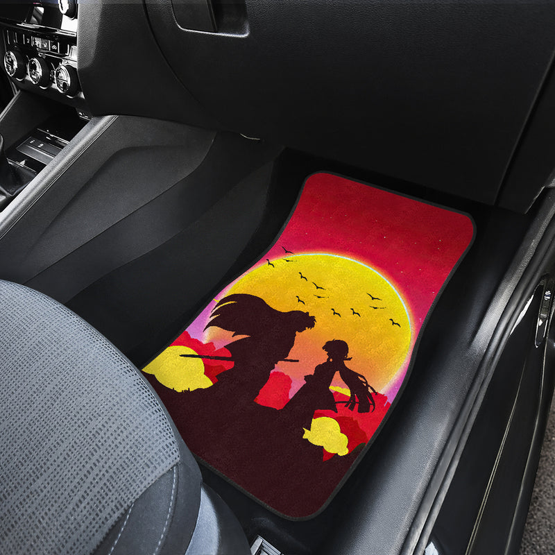 Inuyahsa Sunset Car Floor Mats Car Accessories Nearkii