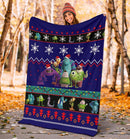 Monsters University Christmas Blanket Amazing Gift Idea Nearkii