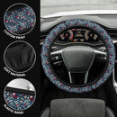 Flower Retro Premium Car Steering Wheel Cover Nearkii