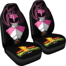 Pink New Mighty Morphin Power Rangers Premium Custom Car Seat Covers Decor Protectors Nearkii