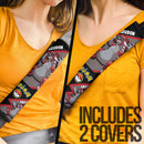 Groudon seat belt covers Anime Pokemon Custom Car Accessories Nearkii