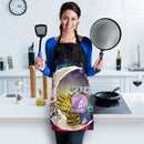 Cute Thanos Love You To The Moon Galaxy Custom Apron Best Gift For Anyone Who Loves Cooking