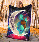 Squirtle Pokemon Love You To The Moon Galaxy Blanket Nearkii