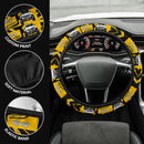 Yellow White Jeep Car Steering Wheel Cover Nearkii