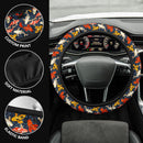 Koi Fish Premium Car Steering Wheel Cover Nearkii