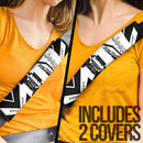 White Jeep Car Seat Belt Cover Custom Car Accessories Nearkii