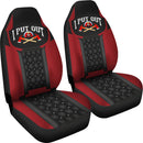 Best Us Fire Fighter 4 Premium Custom Car Seat Covers Decor Protector Nearkii
