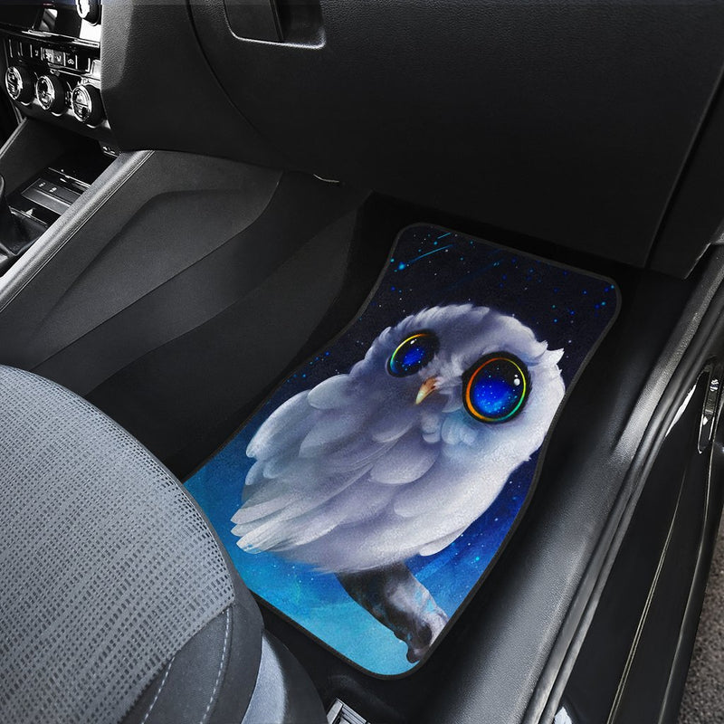 Owl Front And Back Car Mats (Set Of 4) Nearkii