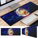 Pikachu Horro Love You To The Moon Galaxy Mouse Mat Nearkii