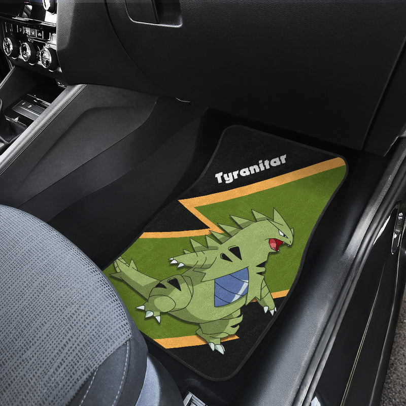 Tyranitar Pokemon Car Floor Mats Car Accessories Nearkii