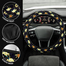 Pokemon Pattern Sun Moon Christmas Premium Custom Car Steering Wheel Cover Nearkii