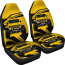 Jeep Yellow Premium Custom Car Seat Covers Decor Protectors Nearkii