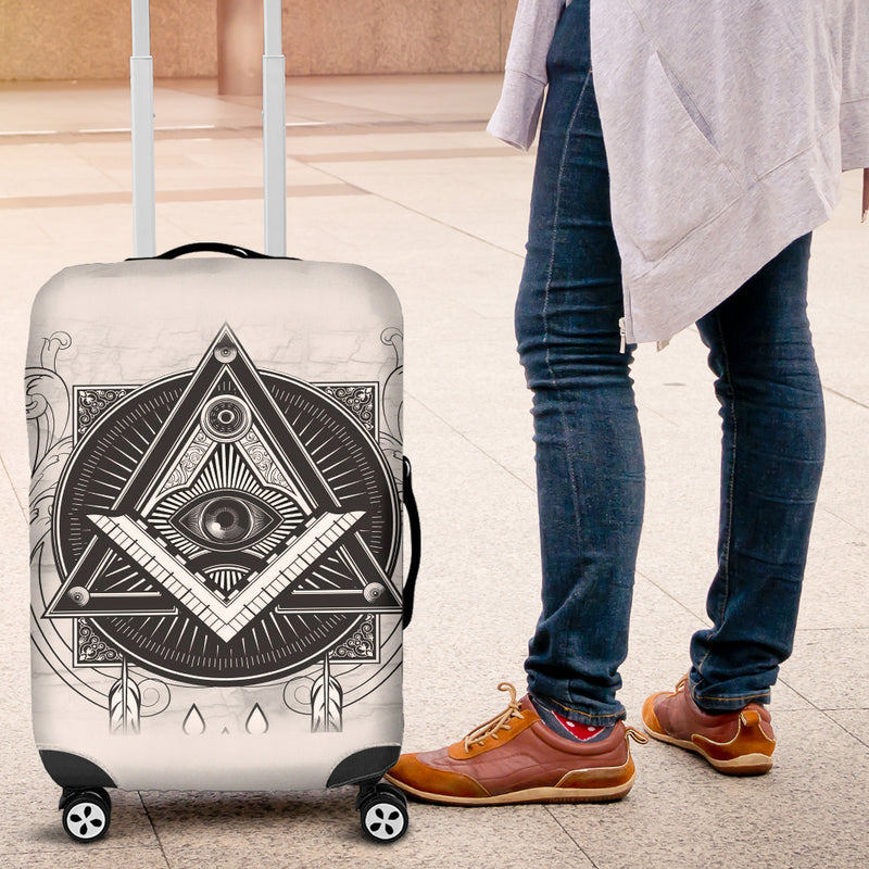 Illuminati Luggage Cover Suitcase Protector Nearkii