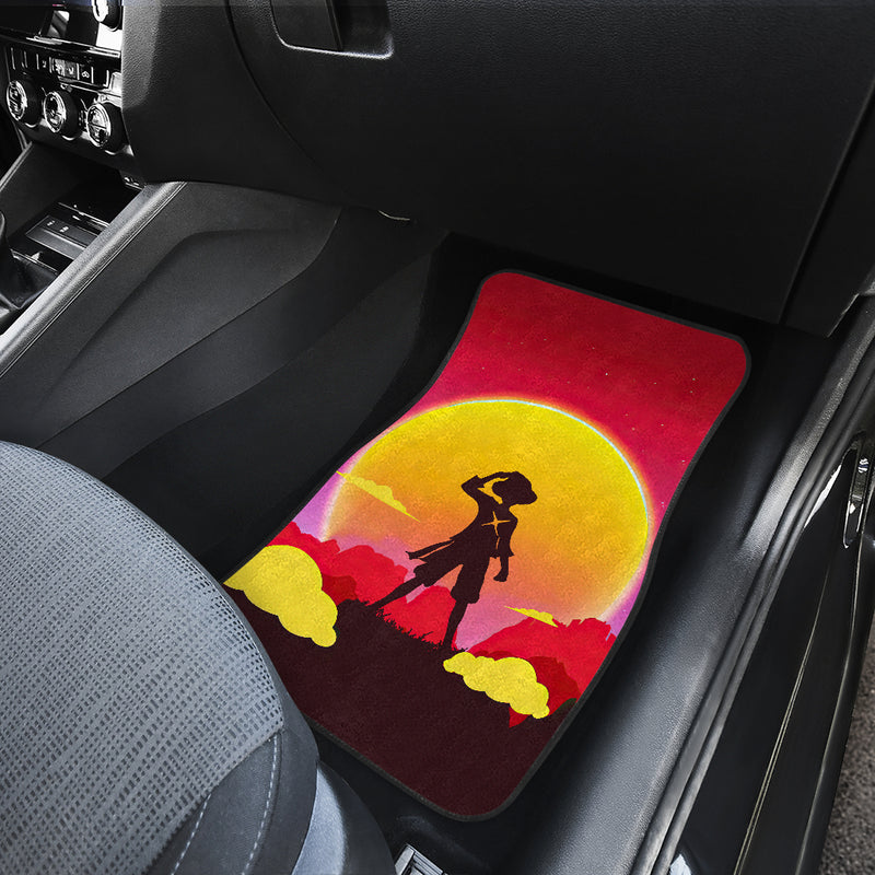 One Piece Sunset Car Floor Mats Car Accessories Nearkii
