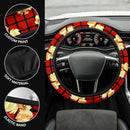 Arcanine Partern Pokemon Premium Car Steering Wheel Cover