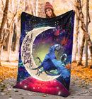 Rio Blu And Jewel Love You To The Moon Galaxy Blanket Nearkii