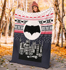 Batman Ugly Christmas Custom Blanket Home Decor Nearkii