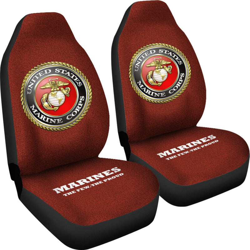 U.S Marine Corps Premium Custom Car Seat Covers Decor Protectors Nearkii