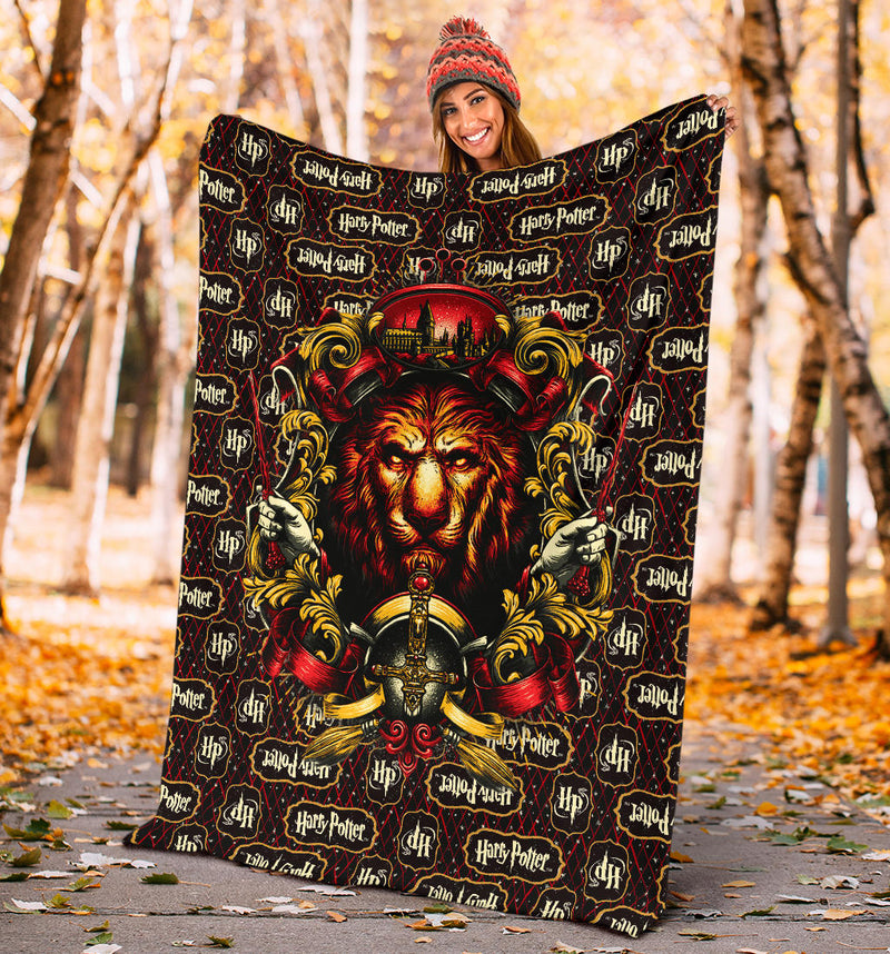 Gryffindor Harry Potter Premium Blanket Nearkii