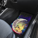 Pikachu Pokemon Sleep Love You To The Moon Galaxy Car Mats Nearkii