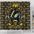 Hufflepuff Harry Potter Shower Curtain Nearkii