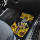 Baby Groot Baby Yoda Sunflower Zipper Car Floor Mats Car Accessories Nearkii