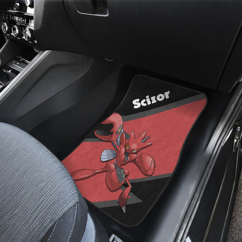 Scizor Pokemon Car Floor Mats Car Accessories Nearkii