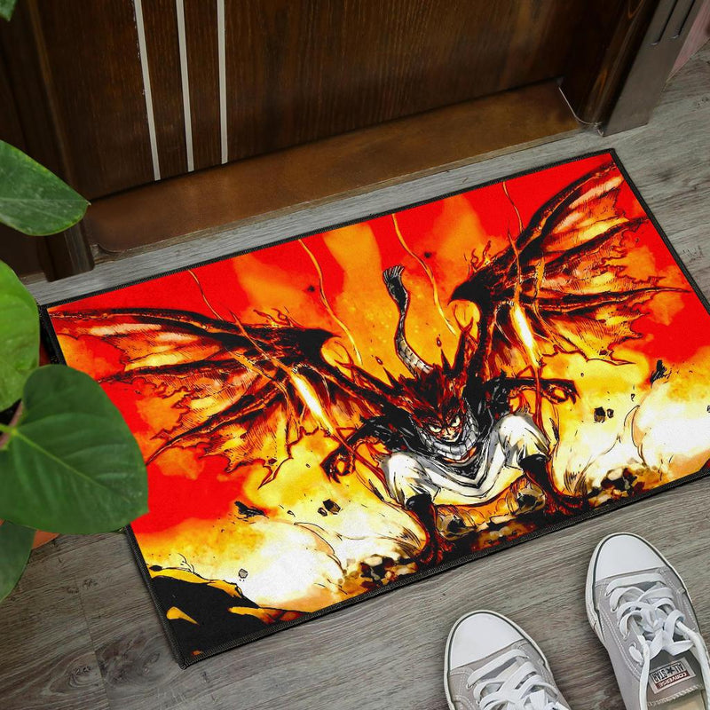 Natsu Dragneel Transform Anime Doormat Nearkii