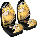 Psyduck Car Seat Covers Custom Anime Pokemon Car Accessories Nearkii
