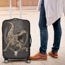 Velociraptor Angry 3D Dinosaur Jurassic World Zipper Luggage Cover Suitcase Protector Nearkii