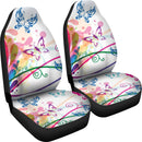 Best Colorful Butterfly Art Premium Custom Car Seat Covers Decor Protector Nearkii