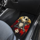 Red Jack And Sally Nightmare Before Christmas Darkness Car Floor Mats Car Accessories Nearkii