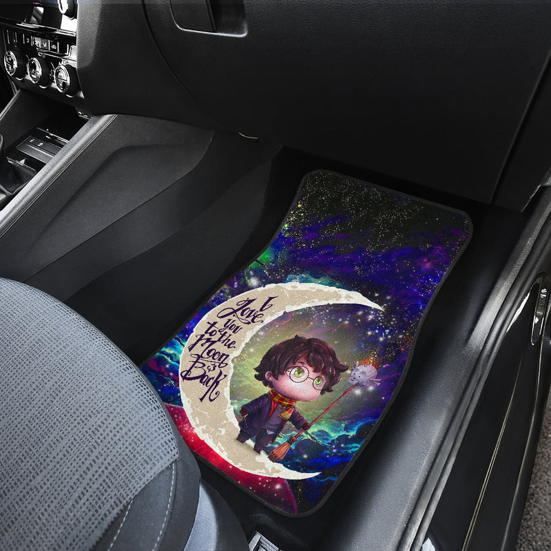 Harry Potter Chibi Love You To The Moon Galaxy Car Mats Nearkii