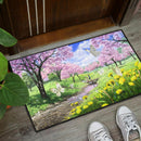 Anime Landscape Butterfly Doormat Nearkii