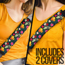 Tropical Hawaii Premium Custom Car Seat Belt Covers Nearkii