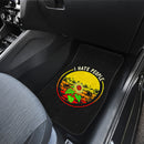 Sunflowers I Hate People Front And Back Car Mats (Set Of 4) Nearkii