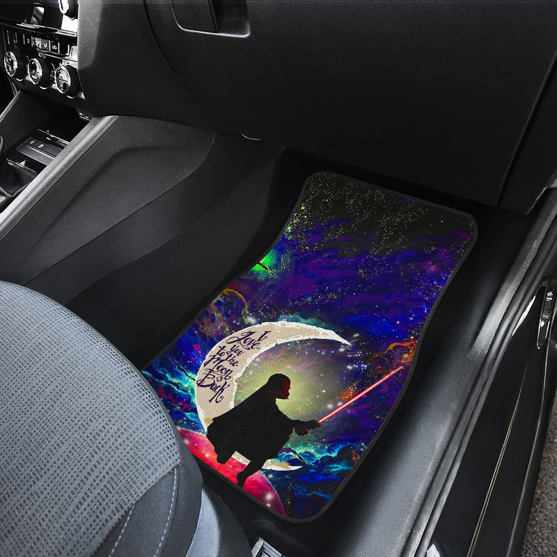 Star War Love You To The Moon Galaxy Car Floor Mats Car Accessories Nearkii