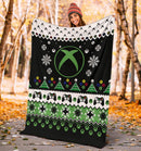 Xbox Ugly Christmas Custom Blanket Home Decor Nearkii