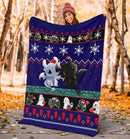 How To Train Your Dragon Christmas Blanket Amazing Gift Idea Nearkii