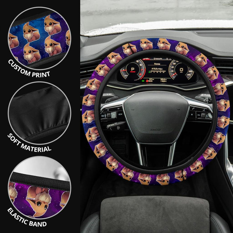 Eevee Pokemon Car Steering Wheel Cover Nearkii