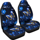 Best Blue Mystery Butterfly Hd Premium Custom Car Seat Covers Decor Protector Nearkii