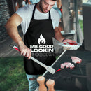 Mr. Good Looking Is Cooking Custom Apron Gift for Cooking Guys Nearkii