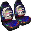 Jujutsu Kaisen Gojo Sakuna Chibi Anime Love You To The Moon Galaxy Car Seat Covers