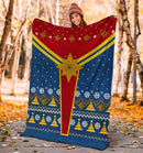 Captain Ugly Christmas Custom Blanket Home Decor Nearkii