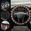 Baby Yoda Rainbow Car Steering Wheel Cover Nearkii