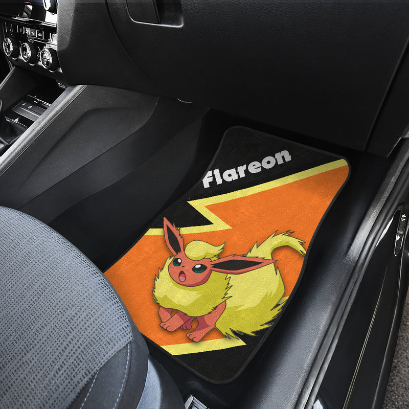 Flareon Pokemon Car Floor Mats Car Accessories Nearkii