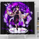 Shinobu Demon Slayer Anime Moonlight Shower Curtain Nearkii